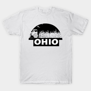 Ohio Gifts for Farmers Funny Ohio Gift Cleveland Cincinnati T-Shirt